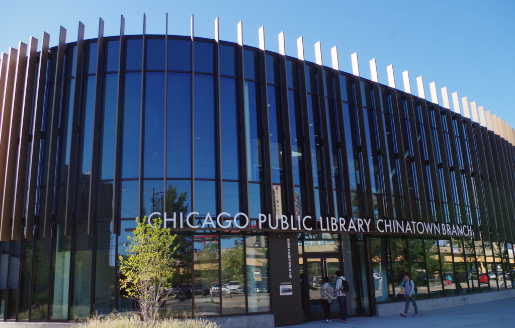 La biblioteca del barrio chino de Chicago recibe un prestigioso premio de diseño arquitectónico