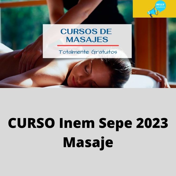 Curso de masajes SEPE